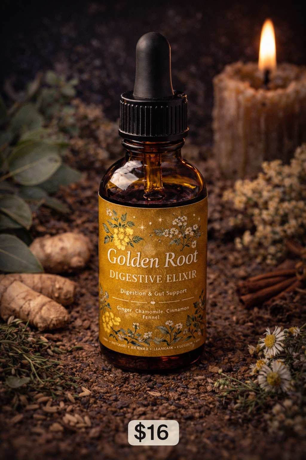 Golden Root Digestive Elixer